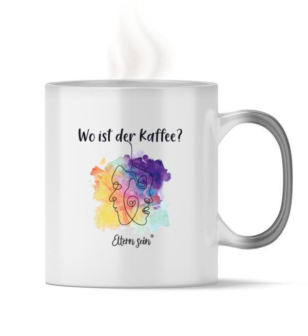 Magic Tasse "Wo ist der Kaffee?"